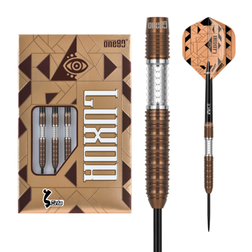 One80 Luxor Zeta 25 gram 90% Tungsten Steel Tip Dart Set