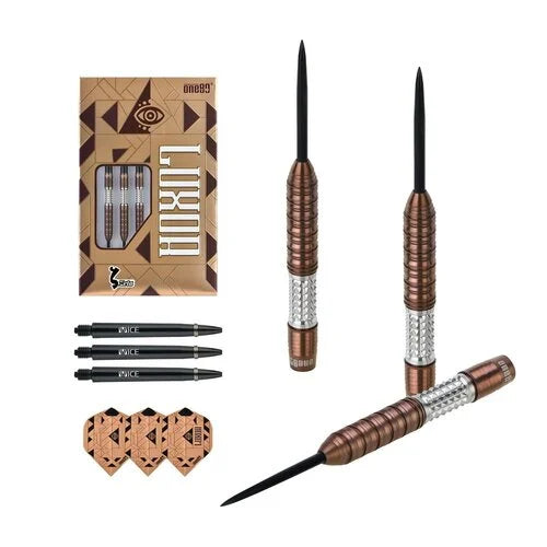 One80 Luxor Zeta 25 gram 90% Tungsten Steel Tip Dart Set