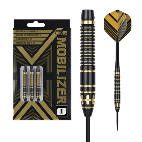 One80 Mobilizer 01 20 gram Brass Steel Tip Dart Set
