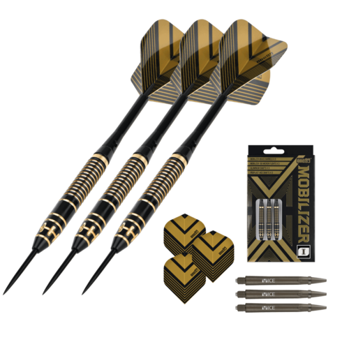 One80 Mobilizer 01 20 gram Brass Steel Tip Dart Set