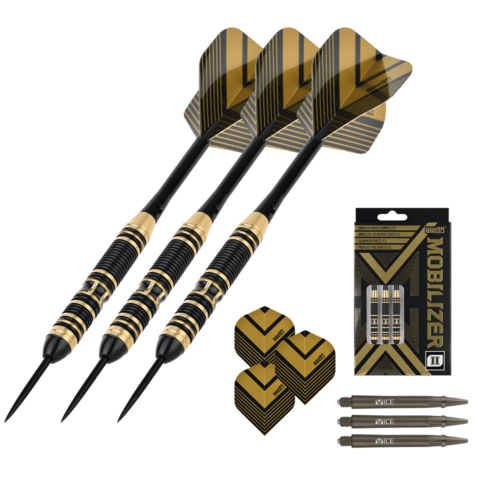 One80 Mobilizer 02 20 gram Brass Steel Tip Dart Set