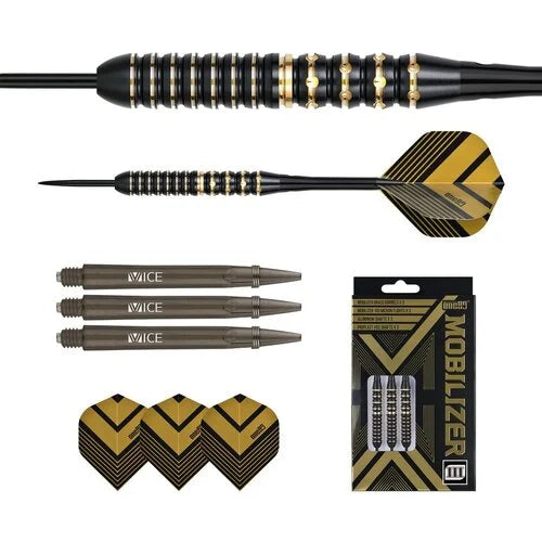 One80 Mobilizer 03 22 gram Brass Steel Tip Dart Set