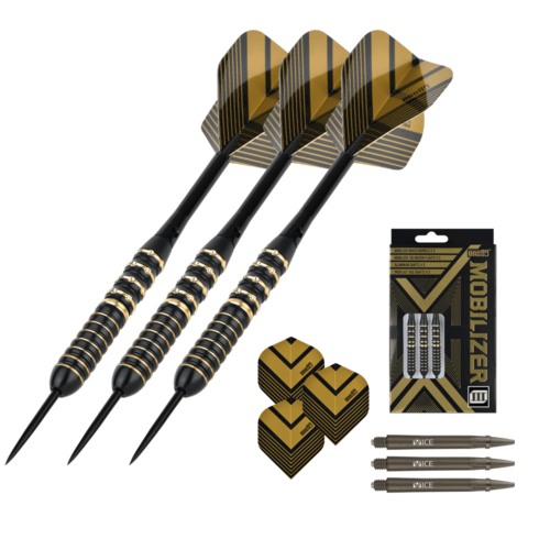 One80 Mobilizer 03 22 gram Brass Steel Tip Dart Set