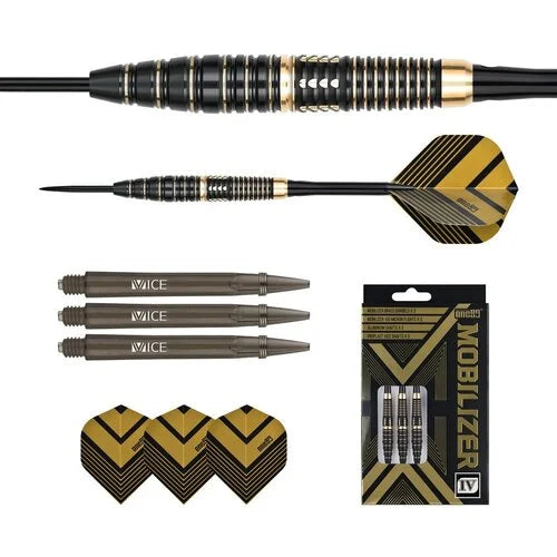 One80 Mobilizer 04 22 gram Brass Steel Tip Dart Set