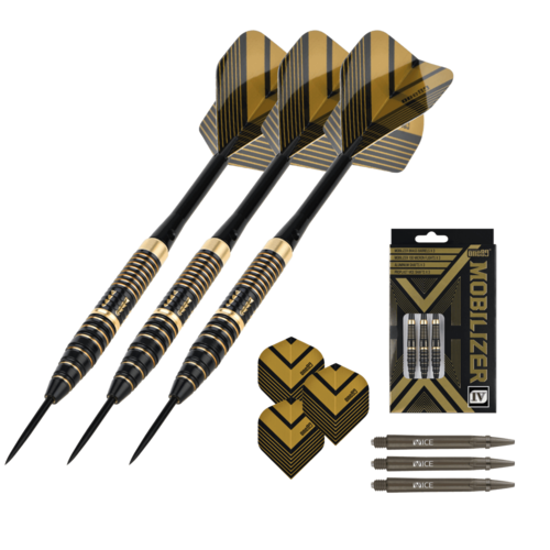 One80 Mobilizer 04 22 gram Brass Steel Tip Dart Set