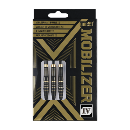 One80 Mobilizer 04 20 gram Brass Steel Tip Dart Set