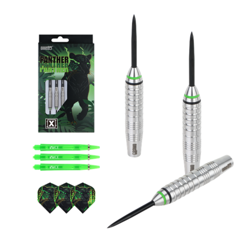 One80 Panther-X 21 gram 80% Tungsten Steel Tip Dart Set