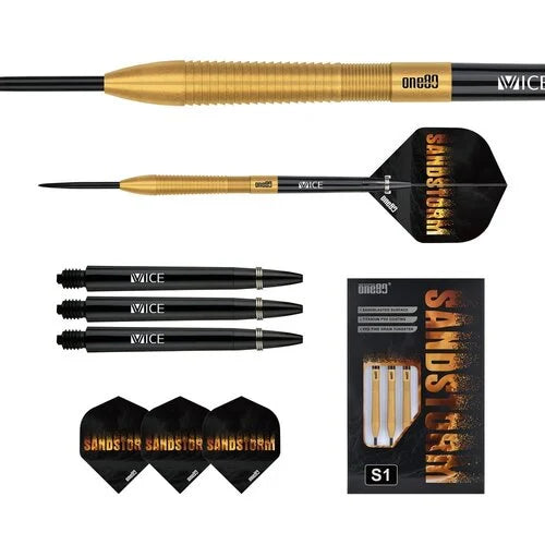 One80 Sandstorm 01 22 gram 90% Tungsten Steel Tip Dart Set