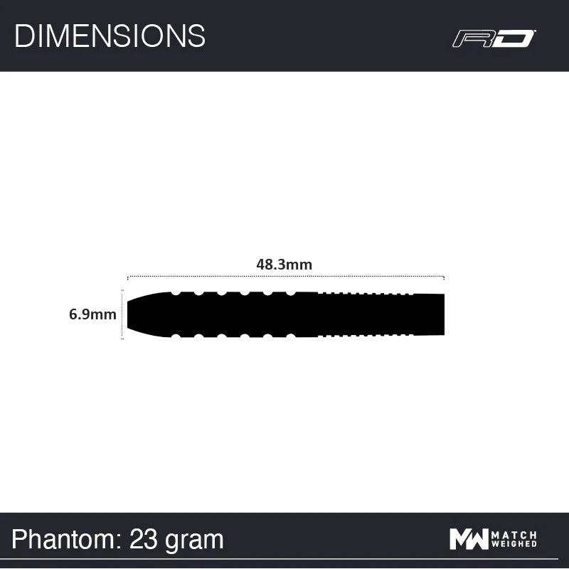 Red Dragon Phantom 90% Tungsten 23 gram