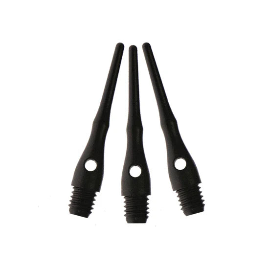 Viper Tufflex Tips III 2BA 50Ct Soft Dart Tips - Black