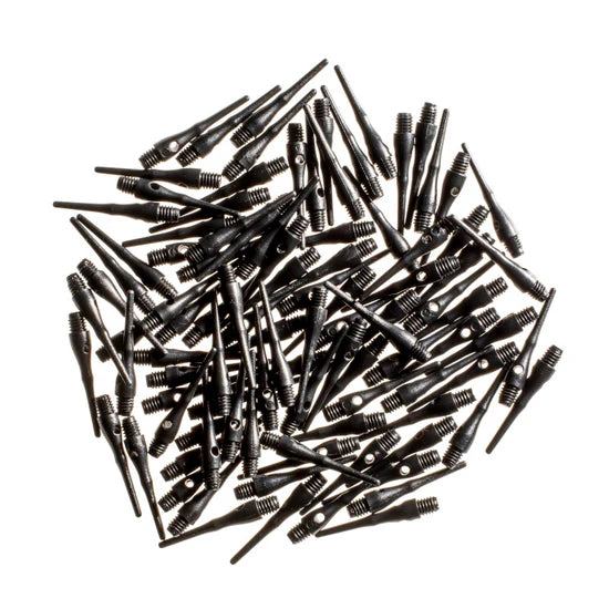 Viper Tufflex Tips III 2BA 100Ct Soft Dart Tips - Black