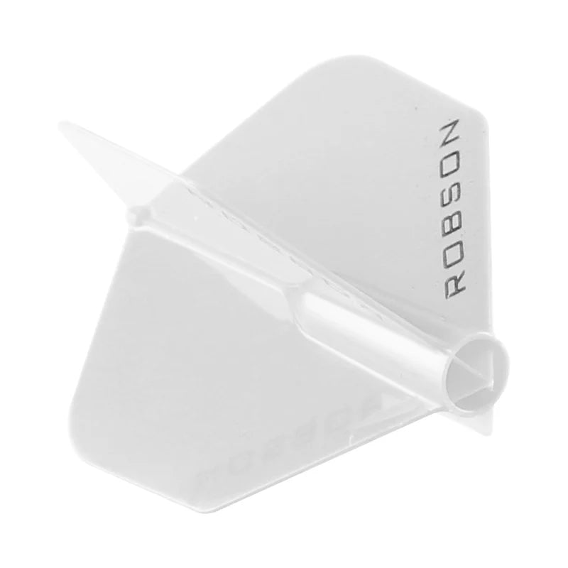 Robson Plus Dart Flights - Slim White