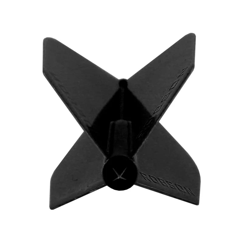 Robson Plus Dart Flights - Shape Black