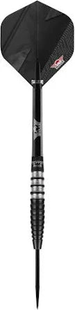 Bull's NL Lightning Black 90% Tungsten 25 gram Steel Tip Dart Set