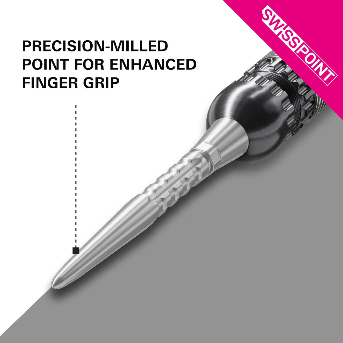 Target Swiss Storm Surge Point - Silver 30mm