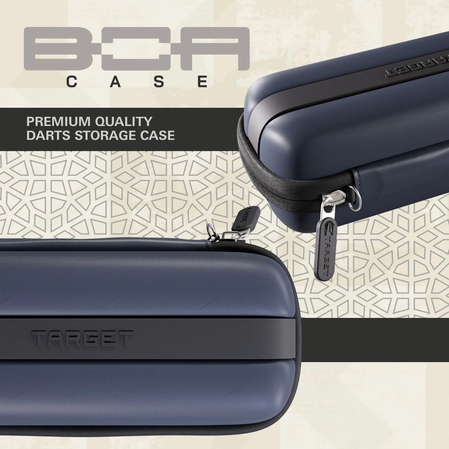 Target Target BOA Dart Case - Navy/Dark Gray
