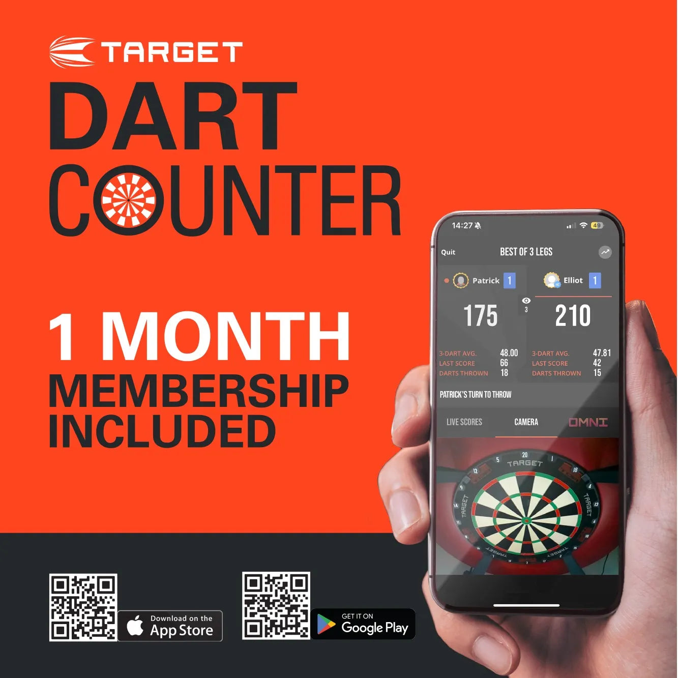 Target Bolide Envy Soft Tip Darts 90% Tungsten 18g