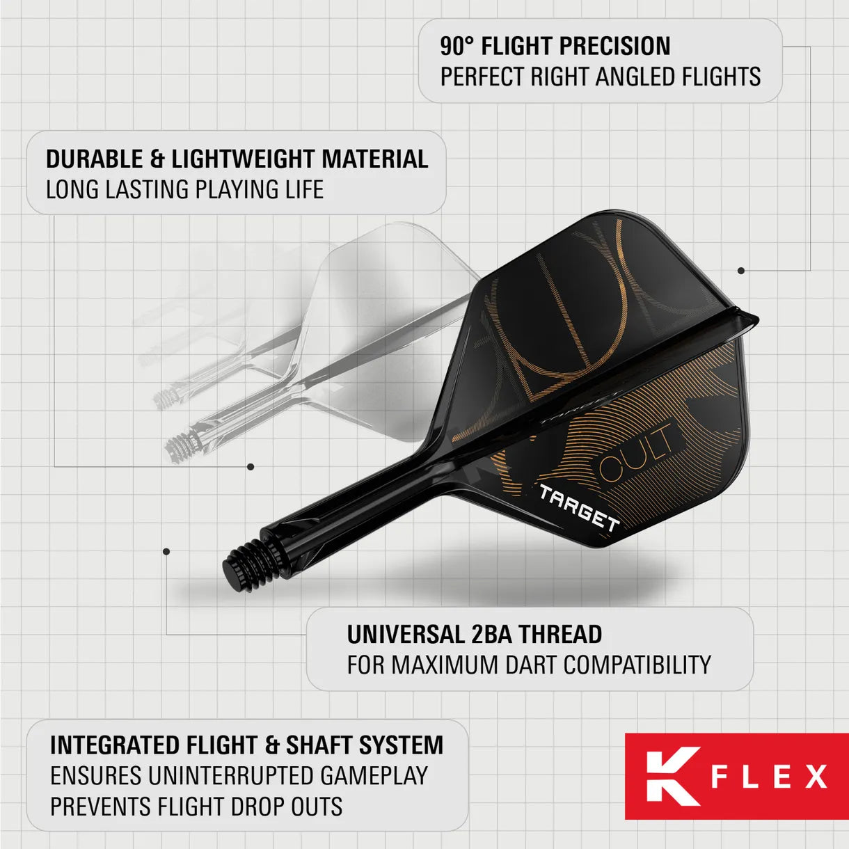 Target Cult K-Flex Flight System No. 6 Intermediate