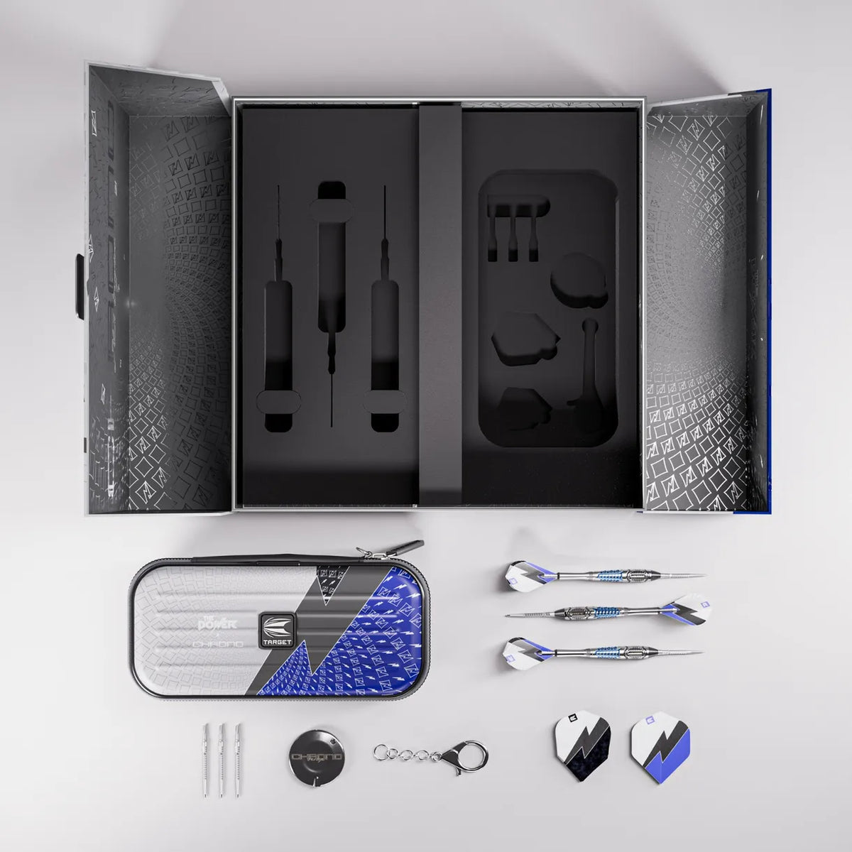 Target Phil Taylor Power Chrono Swiss Point Steel Tip Darts 95% Tungsten 26g