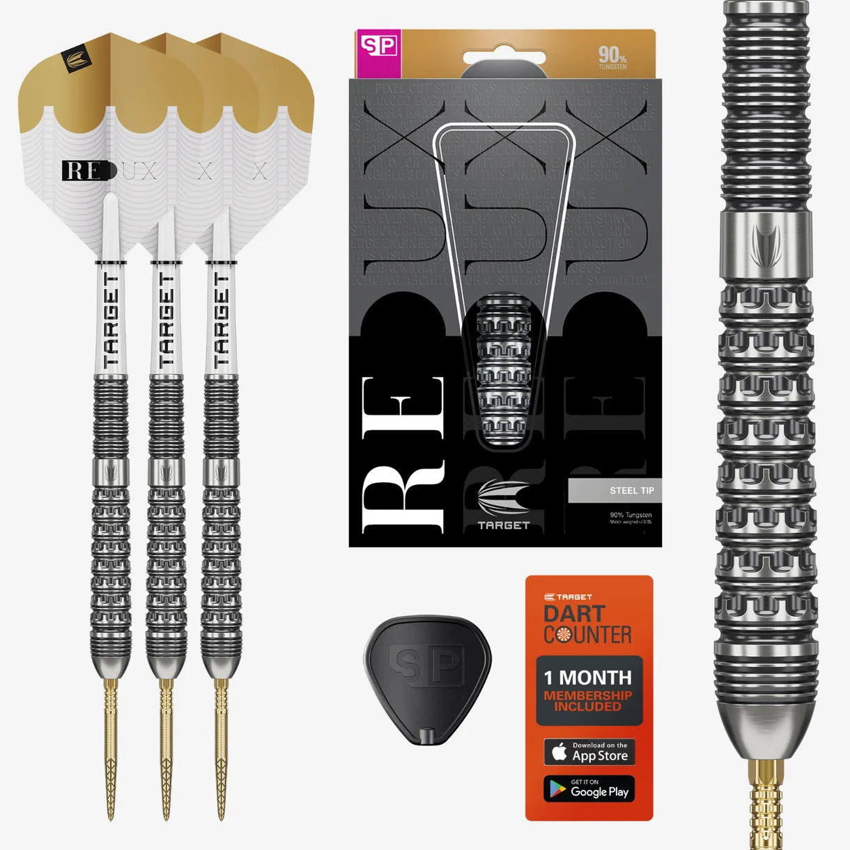 Target Redux 03 Swiss Point Steel Tip Darts - 26gm
