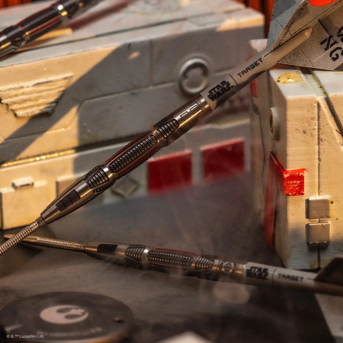 Target Star Wars X-Wing Swiss Point 90% Tungsten Steel Tip Darts - 24gm