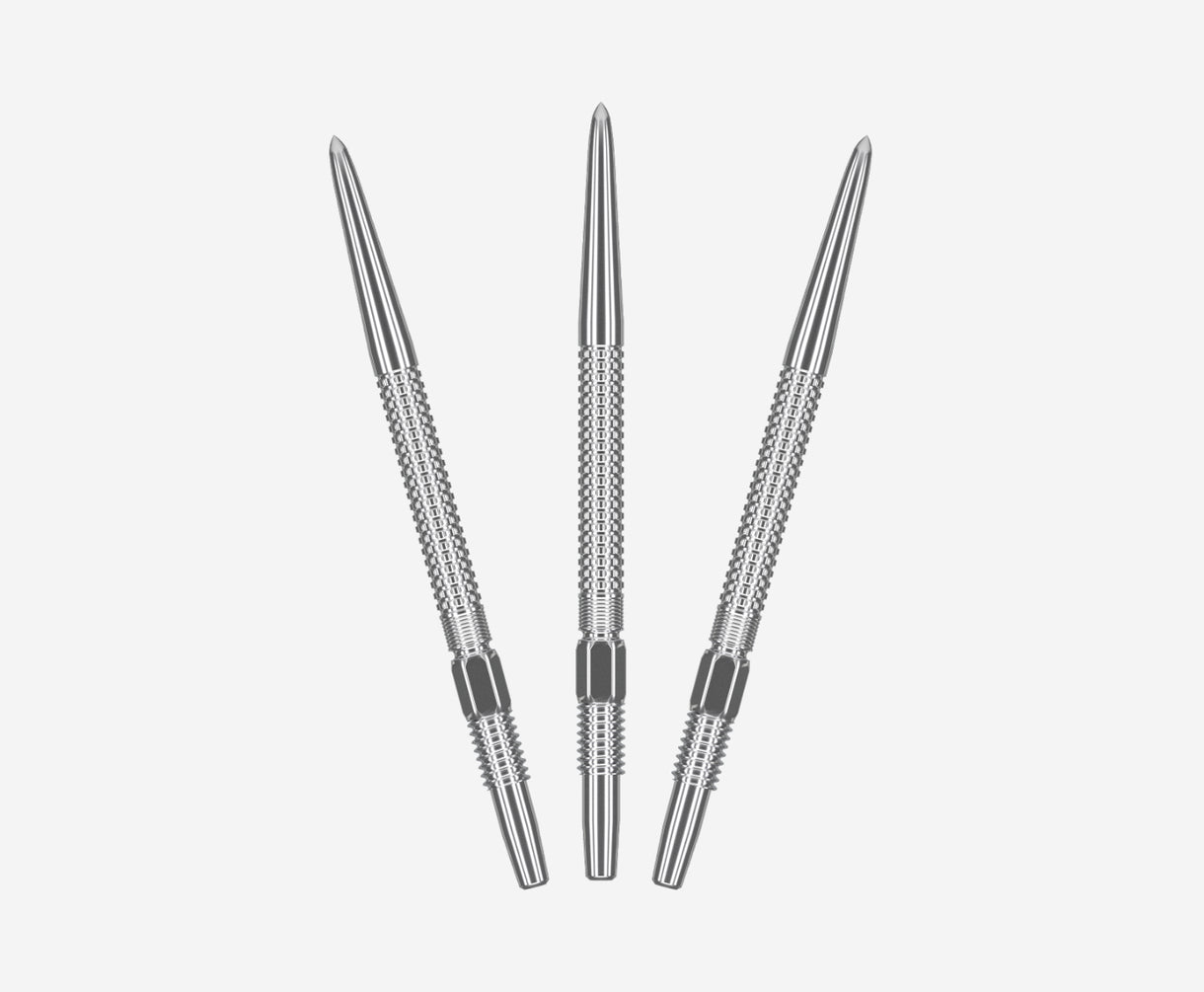 Target Swiss GRD Steel Point - Silver 30mm