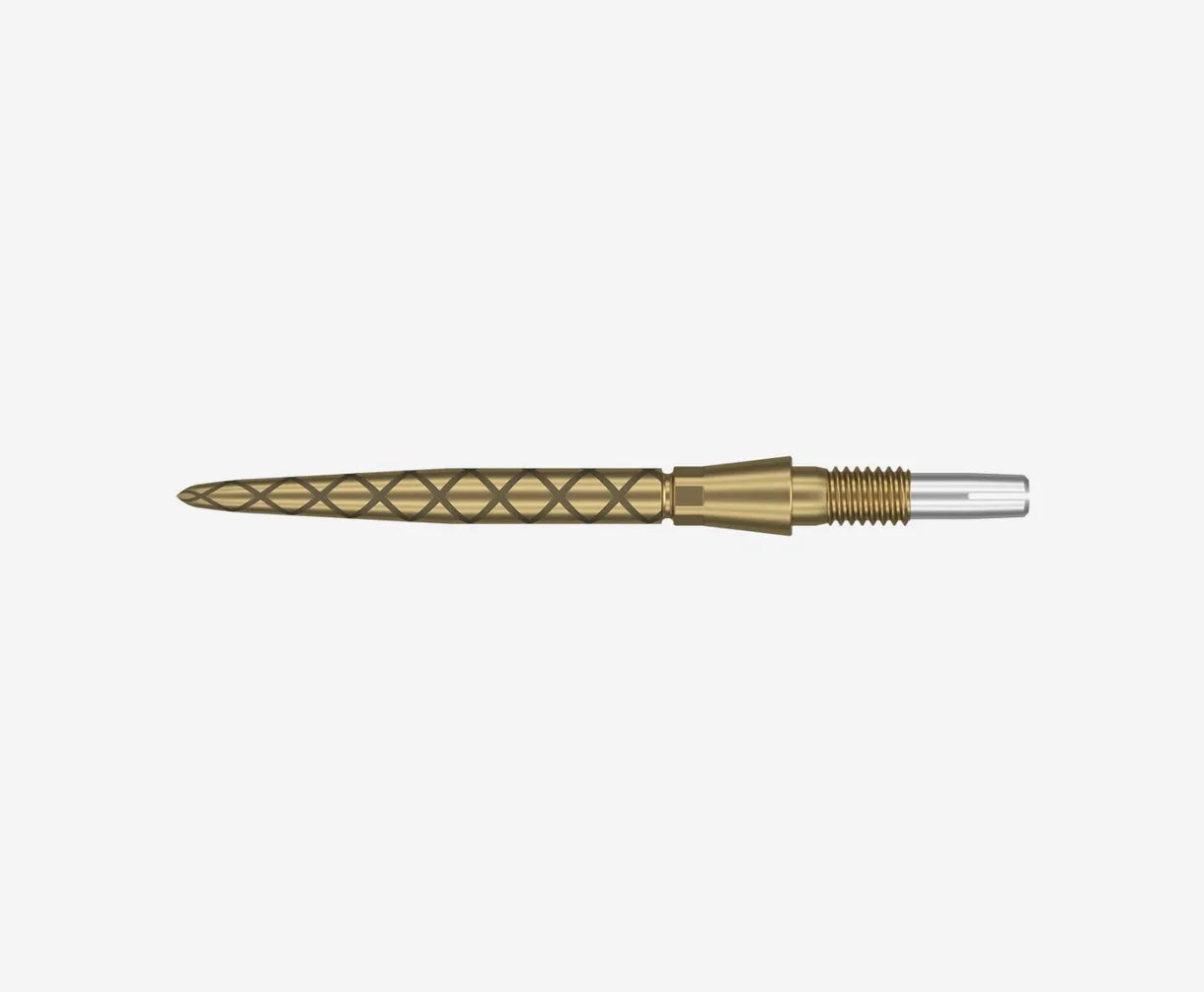 Target Swiss Storm Diamond Steel Point - Gold 35mm
