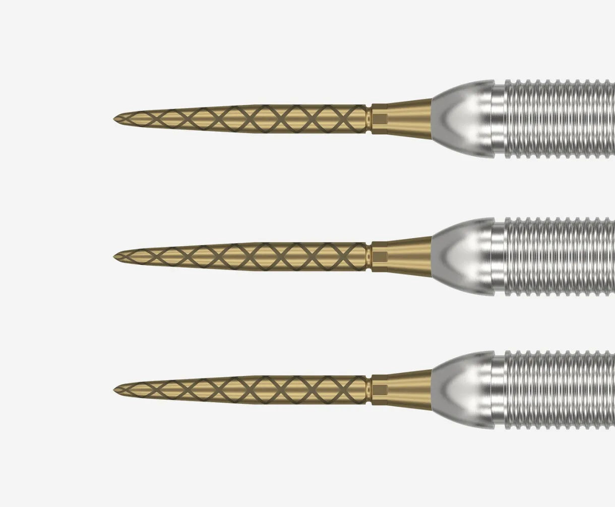 Target Swiss Storm Diamond Steel Point - Gold 35mm