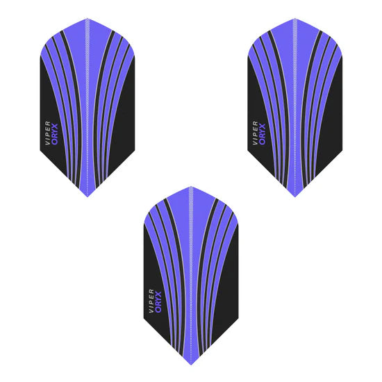 Viper V-100 Flights Oryx Slim Blue/Black Dart Flights
