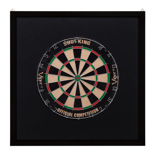 Viper Framed Dartboard Black Backboard