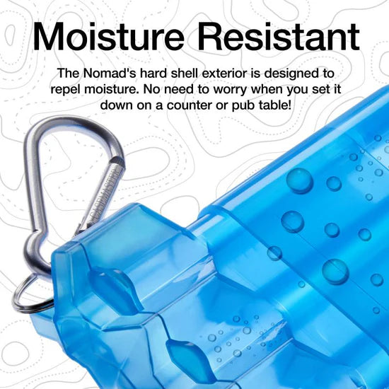 Casemaster Nomad Adjustable Dart Case Neon Blue