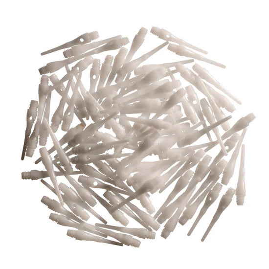 Viper Tufflex Tips III 2BA 100Ct Soft Dart Tips - White