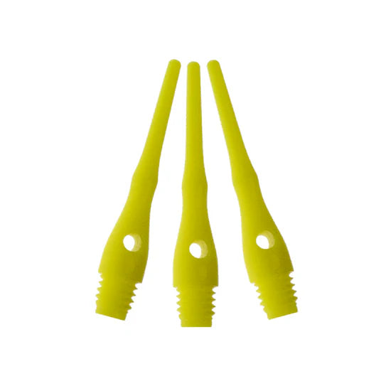 Viper Tufflex Tips III 2BA 100Ct Soft Dart Tips - Neon Yellow