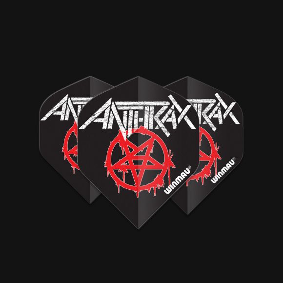 Winmau Rock Legends Anthrax Logo