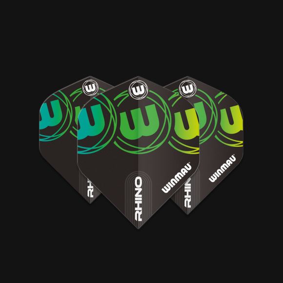 Winmau Rhino Black & Green Extra Thick Standard