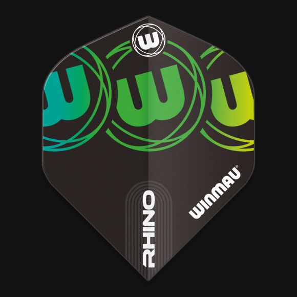 Winmau Rhino Black & Green Extra Thick Standard