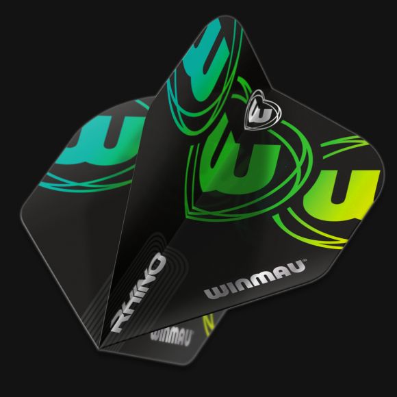 Winmau Rhino Black & Green Extra Thick Standard