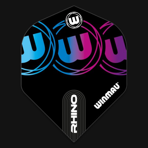Winmau Rhino Black, Blue & Purple Extra Thick Standard