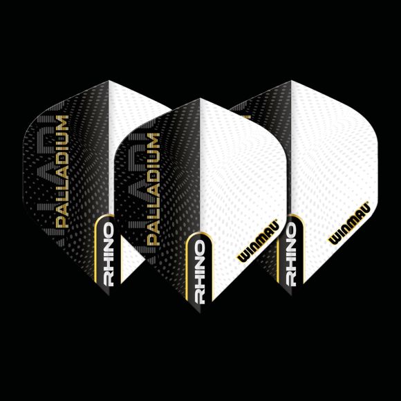 Winmau Rhino Palladium Black & White Extra Thick Standard