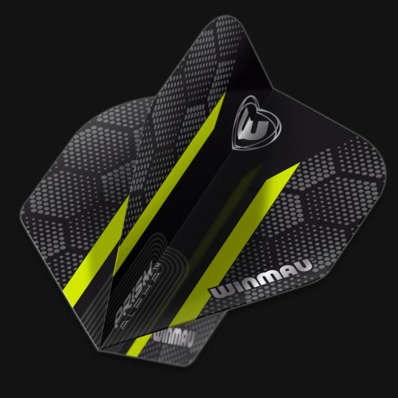 Prism Alpha Black & Green Hexagon Extra Thick