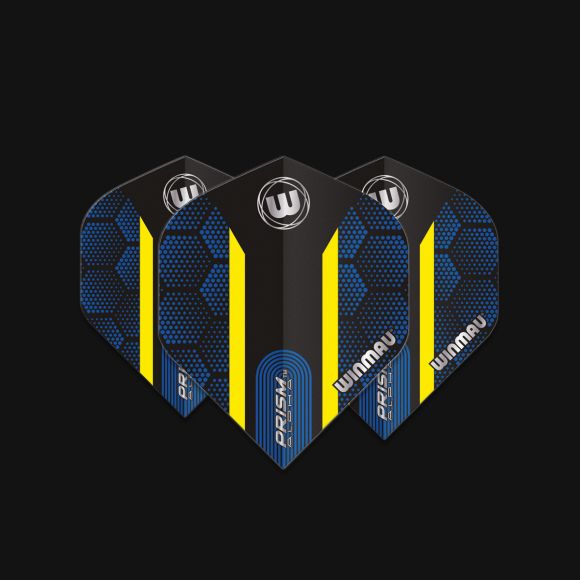 Prism Alpha Blue & Yellow Hexagon Extra Thick