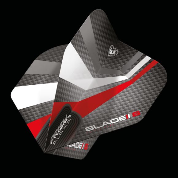 Prism Alpha Blade 6 Black, Red & White Extra Thick