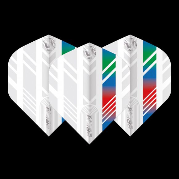 Prism Delta White, Blue, Red & Green Extra Thick