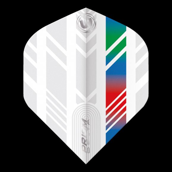 Prism Delta White, Blue, Red & Green Extra Thick
