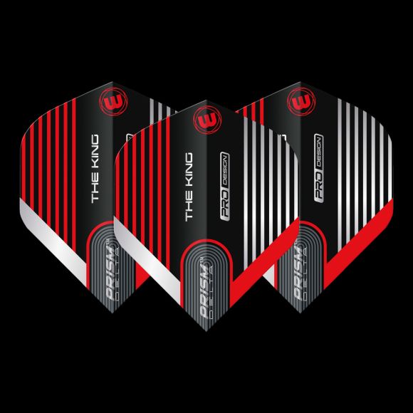 Winmau Specialist Players Prism Delta The King Stripe Flight Standard