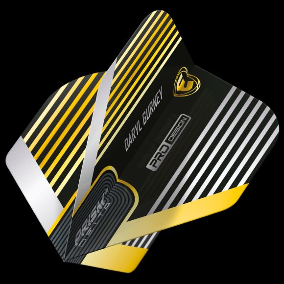 Winmau Specialist Players Prism Delta Daryl Gurney Black & Gold Flight Standard