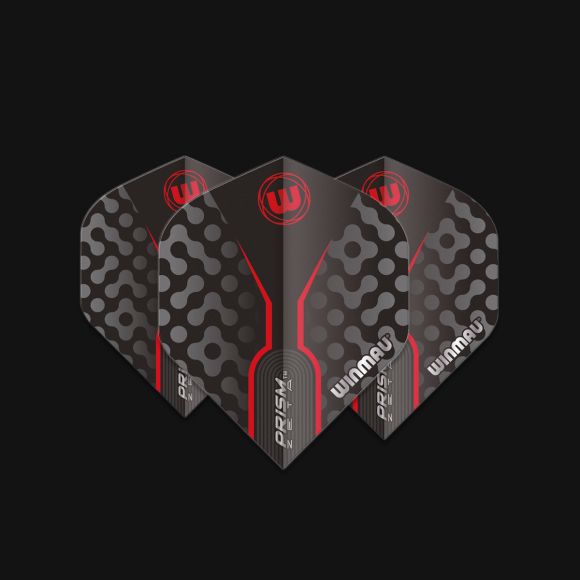 Prism Zeta Black, Grey & Red Extra Thick