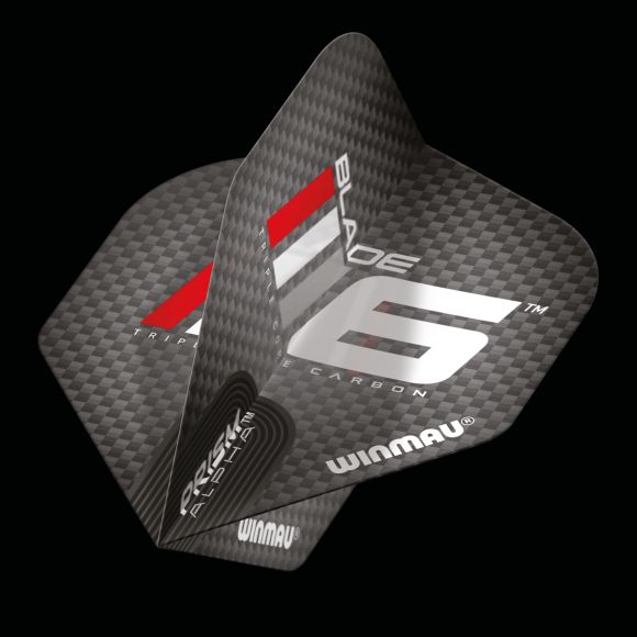 Prism Alpha Blade 6 Black & Red Extra Thick