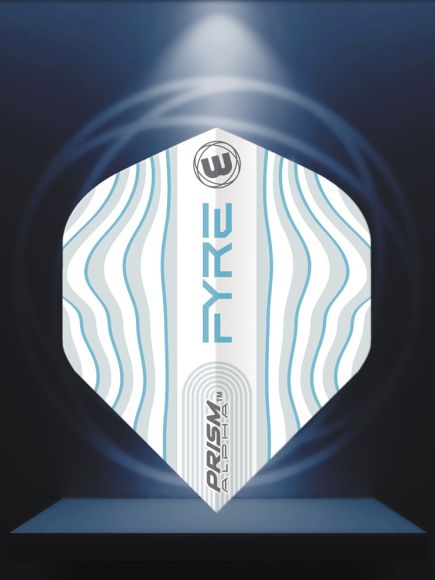 Prism Alpha FYRE White, Aqua & Blue Extra Thick