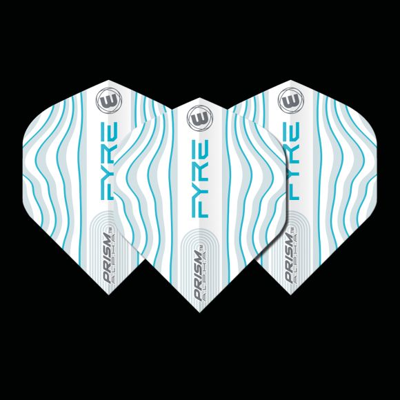Prism Alpha FYRE White, Aqua & Blue Extra Thick